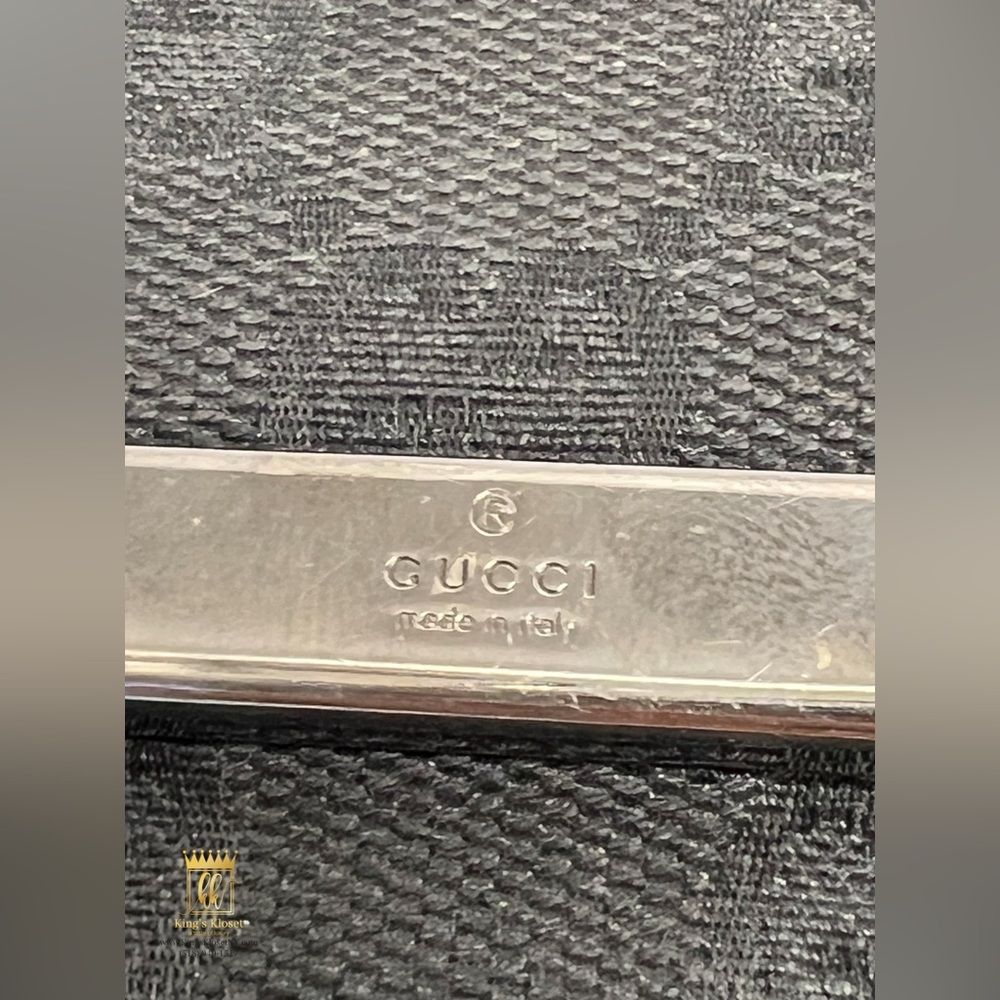 Gucci Eclipse Monogram Compact Wallet - image 2